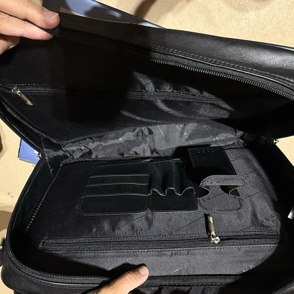 Kenneth Cole Reaction Black Men's Briefcase